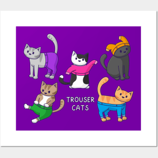 Trouser Cats Posters and Art